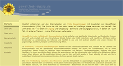 Desktop Screenshot of gewaltfrei-leipzig.de